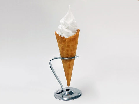 Crème Glacée en Cornet Goût Vanille Réplique