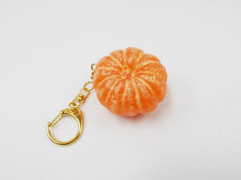 Orange entière Pellée Porte-clés 