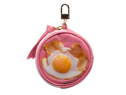 Bacon & Egg Circular Purse Ver. 2 - Pink