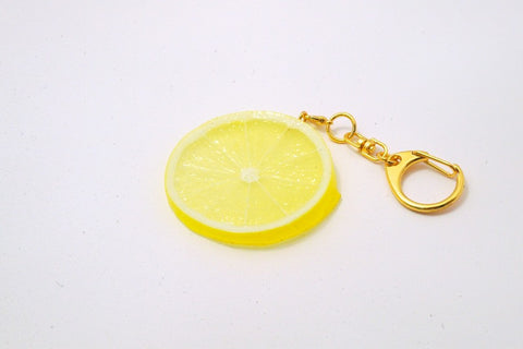 Tranche de citron Porte-clés