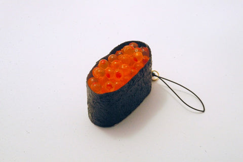 Sushi roulé Cuirassé aux Œufs de saumon Bijou/fermeture éclair pour téléphone portable