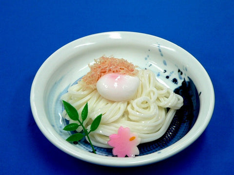 Shoyu (sauce au Soja) Nouilles Udon avec Œuf Réplique