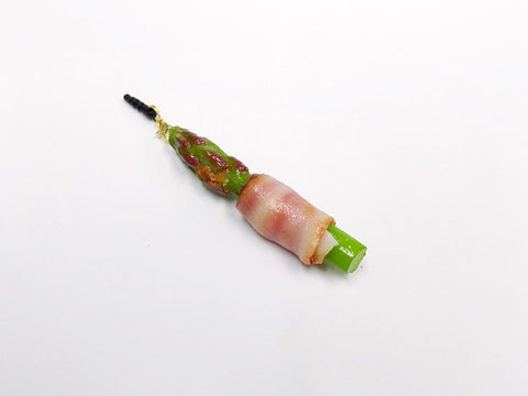 Asparagus Wrapped in Bacon Headphone Jack Plug