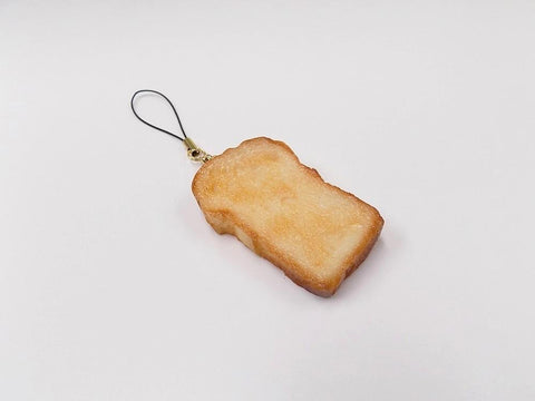 Bread Slice (large) Cell Phone Charm/Zipper Pull