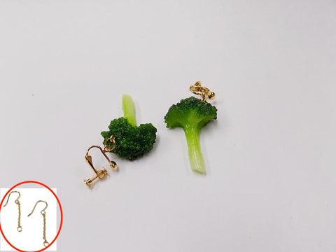 Broccoli (small) Pierced Earrings