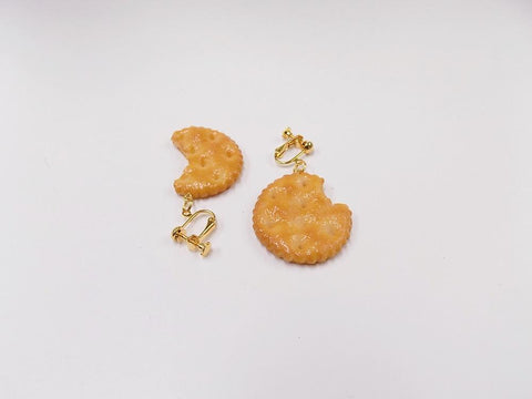 Broken Cracker Ver. 3 Clip-On Earrings