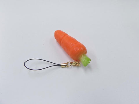 Carrot (mini) Cell Phone Charm/Zipper Pull