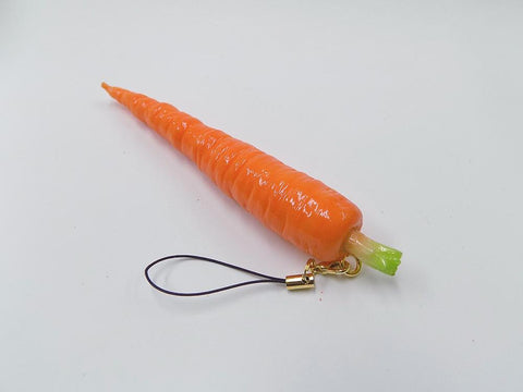 Carrot (small) Cell Phone Charm/Zipper Pull