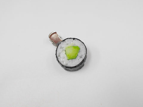 Sushi rouleau au concombre (rond) Barrette à cheveux