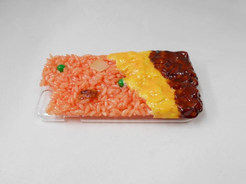 Fried Rice Omelette with Demi-Glace Sauce (new) iPhone 8 Case