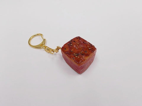 Grilled Steak (Dice-Shaped) Keychain
