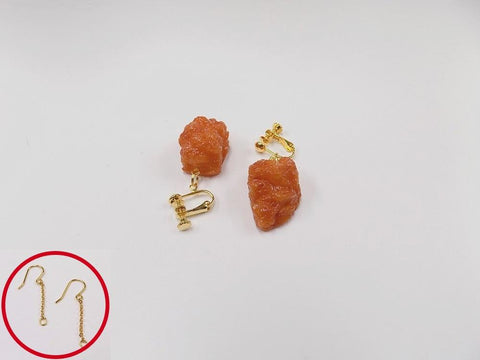 Kara-age (Boneless Fried Chicken) (small) Pierced Earrings