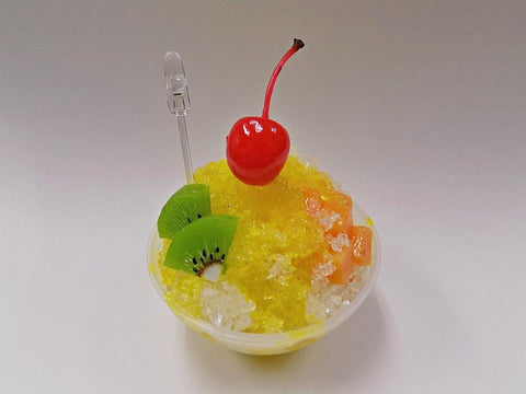 Lemon Kakigori (Snow Cone/Shaved Ice) Small Size Replica