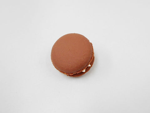 Macaron (chocolat) Aimant