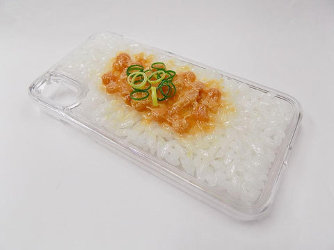 Natto (Fermented Soybeans) & Rice iPhone X Case
