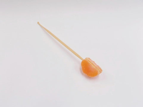 Peeled Orange (quarter-size) Ear Pick