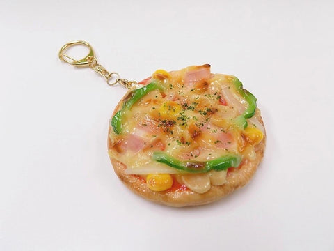 Pizza (Whole) Keychain