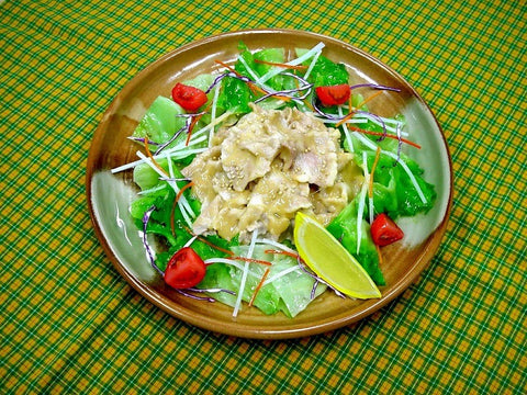 Salade avec Shabu Shabu Buta-niku (Porc) Ver. 2 Réplique