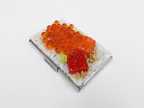 Seafood Rice Bowl Business Card Case