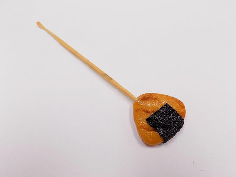Senbei (Japanese Cracker) with Seaweed (small) Ear Pick