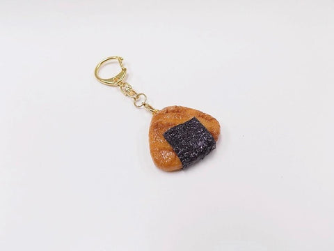 Senbei (Japanese Cracker) with Seaweed (small) Keychain