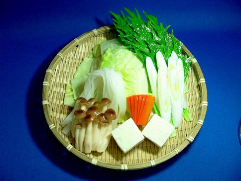 Nabe (Ragoût) Shabu Shabu avec légumes assortis Ver. 2 Réplique