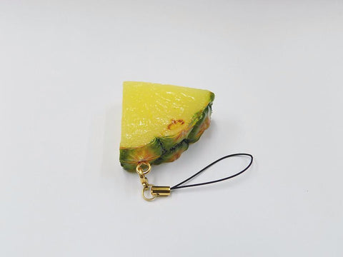 Sliced Pineapple Cell Phone Charm/Zipper Pull