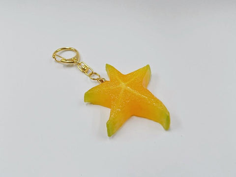 Star-Shaped Fruit Keychain
