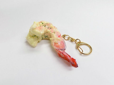 Stir-Fried Shrimp with Mayonnaise Keychain