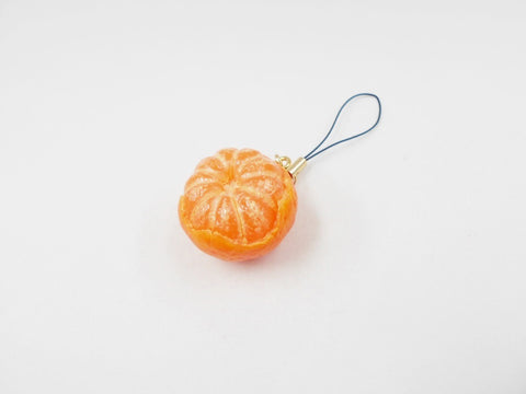 Orange entière (petite) Bijou/fermeture éclair pour téléphone portable