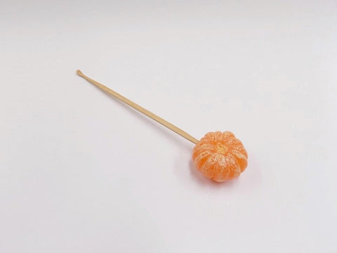 Whole Peeled Orange (small) Ear Pick