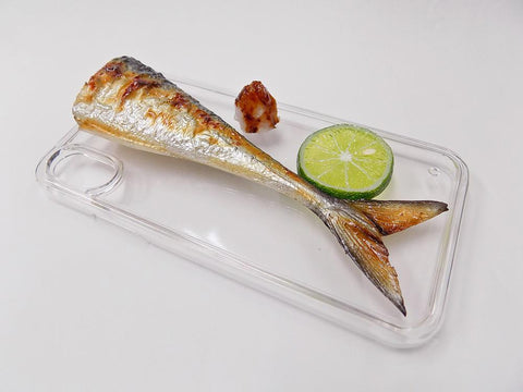 Yaki Sanma (Grilled Mackerel Pike) Tail iPhone X Case